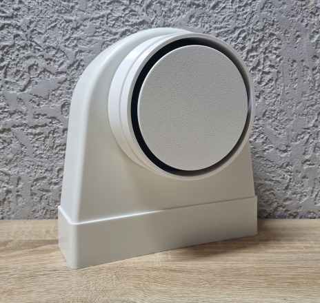 Вентилятор під гіпсокартон прихованого монтажу Gratka SLIM 125